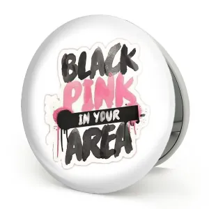 آینه تاشو گروه بلک پینک Black Pink