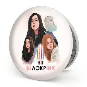 آینه تاشو گروه بلک پینک Black Pink