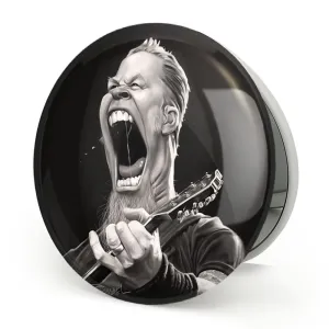 آینه تاشو جیمز هتفیلد گروه موسیقی متالیکا Metallica