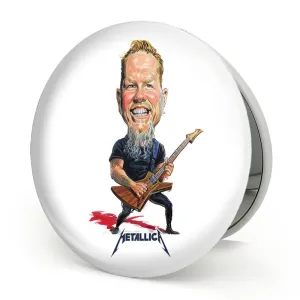 آینه تاشو جیمز هتفیلد گروه موسیقی متالیکا Metallica