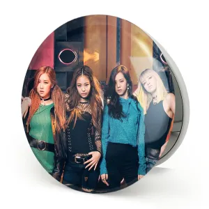 آینه تاشو گروه بلک پینک Black Pink