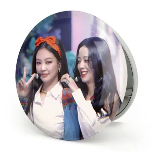 آینه تاشو گروه بلک پینک Black Pink