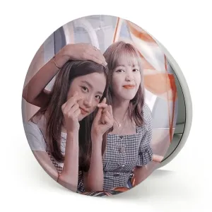 آینه تاشو گروه بلک پینک Black Pink
