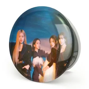 آینه تاشو گروه بلک پینک Black Pink