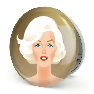 آینه تاشو مرلین مونرو Marilyn Monroe