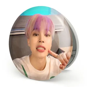 آینه تاشو جیمین Jimin گروه بی تی اس BTS