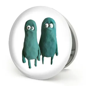 آینه تاشو عروسک خمیری