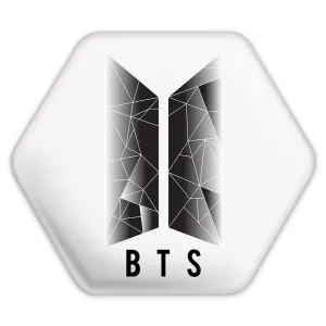 پیکسل شش ضلعی گروه بی تی اس BTS