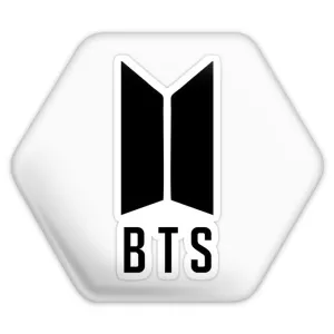 پیکسل شش ضلعی گروه بی تی اس BTS
