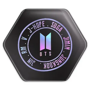 پیکسل شش ضلعی گروه بی تی اس BTS