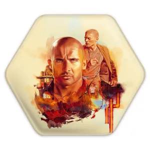 پیکسل شش ضلعی سریال فرار از زندان Prison Break