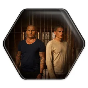 پیکسل شش ضلعی سریال فرار از زندان Prison Break