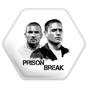 پیکسل شش ضلعی سریال فرار از زندان Prison Break