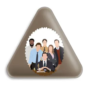 پیکسل مثلثی سریال آفیس The Office