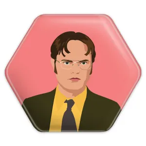 پیکسل شش ضلعی دوایت شروت سریال آفیس The Office