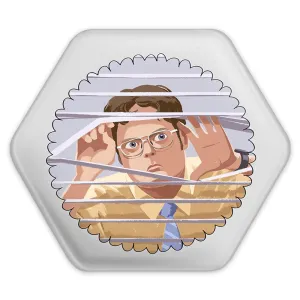 پیکسل شش ضلعی دوایت شروت سریال آفیس The Office