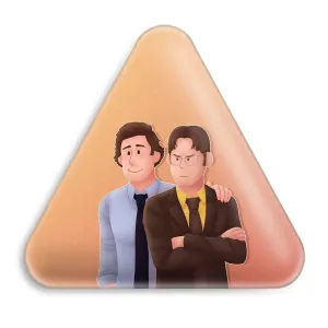 پیکسل مثلثی سریال آفیس The Office