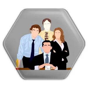پیکسل شش ضلعی سریال آفیس The Office