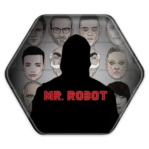 پیکسل شش ضلعی سریال آقای ربات Mr.Robot