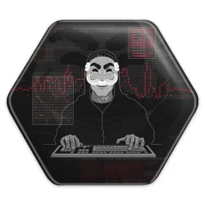 پیکسل شش ضلعی سریال آقای ربات Mr.Robot