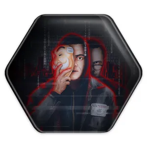 پیکسل شش ضلعی الیوت الدرسون سریال آقای ربات Mr.Robot
