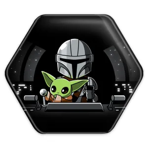 پیکسل شش ضلعی جنگ ستارگان Star Wars