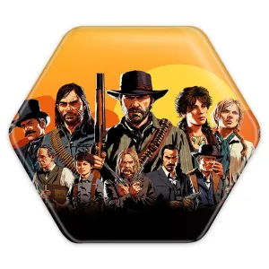 پیکسل شش ضلعی رد دد Red Dead