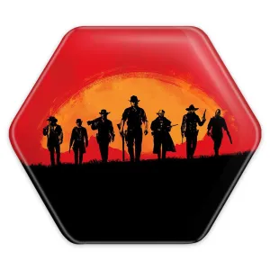 پیکسل شش ضلعی رد دد Red Dead