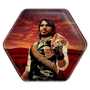 پیکسل شش ضلعی رد دد Red Dead