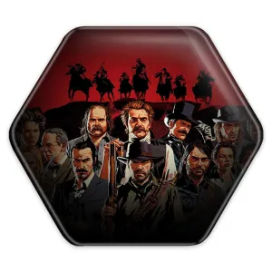 پیکسل شش ضلعی رد دد Red Dead
