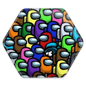 پیکسل شش ضلعی امانگ آس Among Us