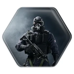 پیکسل شش ضلعی رینبو سیکس Rainbow Six