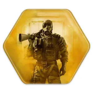 پیکسل شش ضلعی رینبو سیکس Rainbow Six