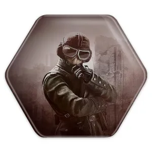 پیکسل شش ضلعی رینبو سیکس Rainbow Six