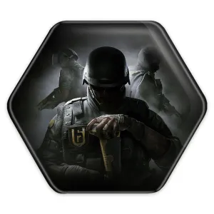 پیکسل شش ضلعی رینبو سیکس Rainbow Six