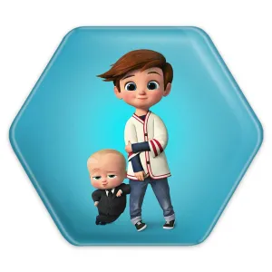 پیکسل شش ضلعی بچه رئیس Boss Baby
