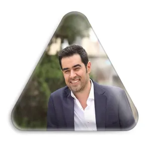 پیکسل مثلثی شهاب حسینی