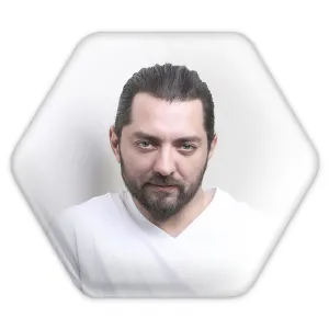 پیکسل شش ضلعی بهرام رادان