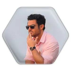 پیکسل شش ضلعی محمدرضا گلزار