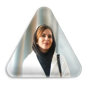 پیکسل مثلثی سحر دولتشاهی