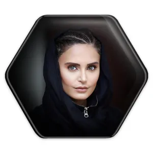 پیکسل شش ضلعی الناز شاکردوست