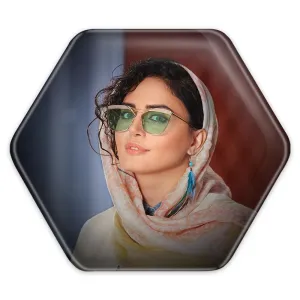 پیکسل شش ضلعی الناز شاکردوست