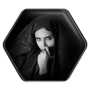 پیکسل شش ضلعی الناز شاکردوست