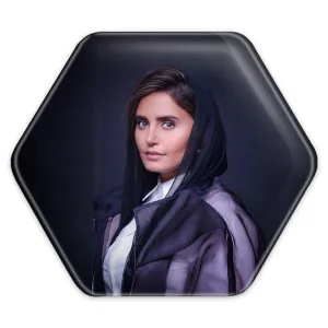پیکسل شش ضلعی الناز شاکردوست