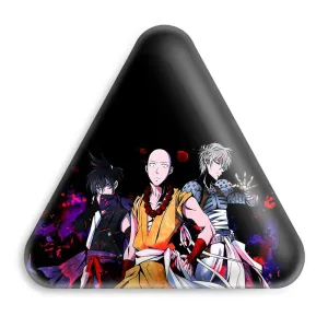 پیکسل مثلثی انیمه مرد تک مشتی One Punch Man