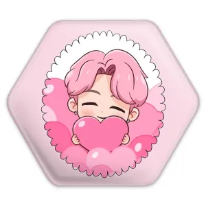 پیکسل شش ضلعی جیمین Jimin گروه بی تی اس BTS