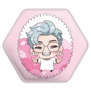 پیکسل شش ضلعی نامجون Namjoon گروه بی تی اس BTS
