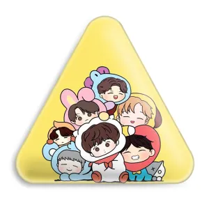 پیکسل مثلثی گروه بی تی اس BTS