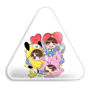 پیکسل مثلثی گروه بی تی اس BTS