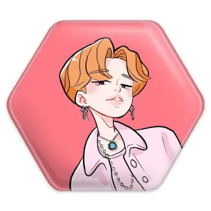 پیکسل شش ضلعی جیمین Jimin گروه بی تی اس BTS